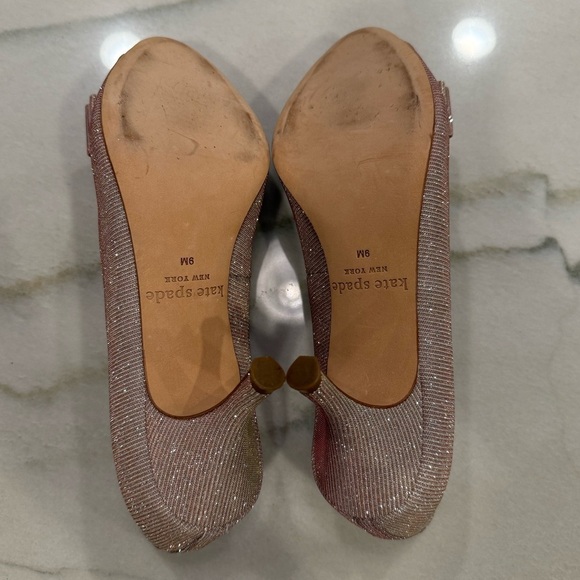 Kate Spade Cecilia Pumps Size 9 Peep-Toe Heels - Picture 10 of 13